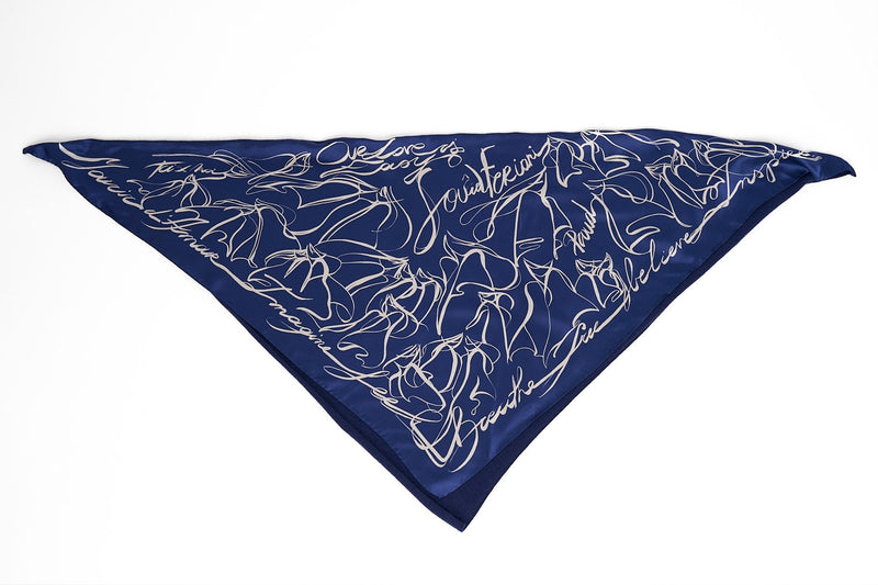 SCARF ELISA | MID BLUE
