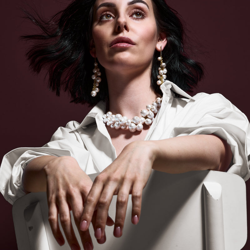 NECKLACE IVORY BERRY | IVORY