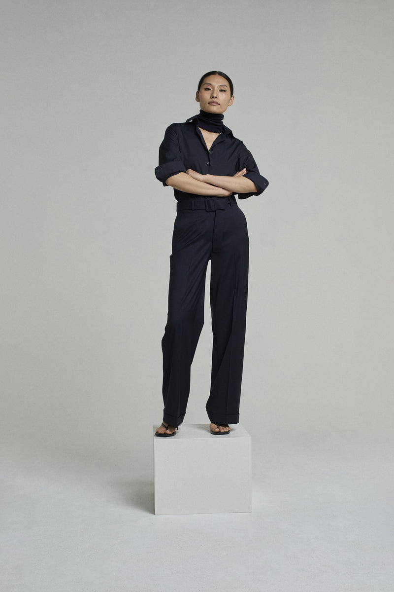 COOL WOOL COSTUME BELT | BLUE BLACK
