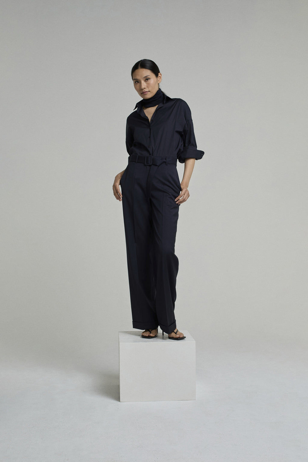 COOL WOOL COSTUME BELT | BLUE BLACK