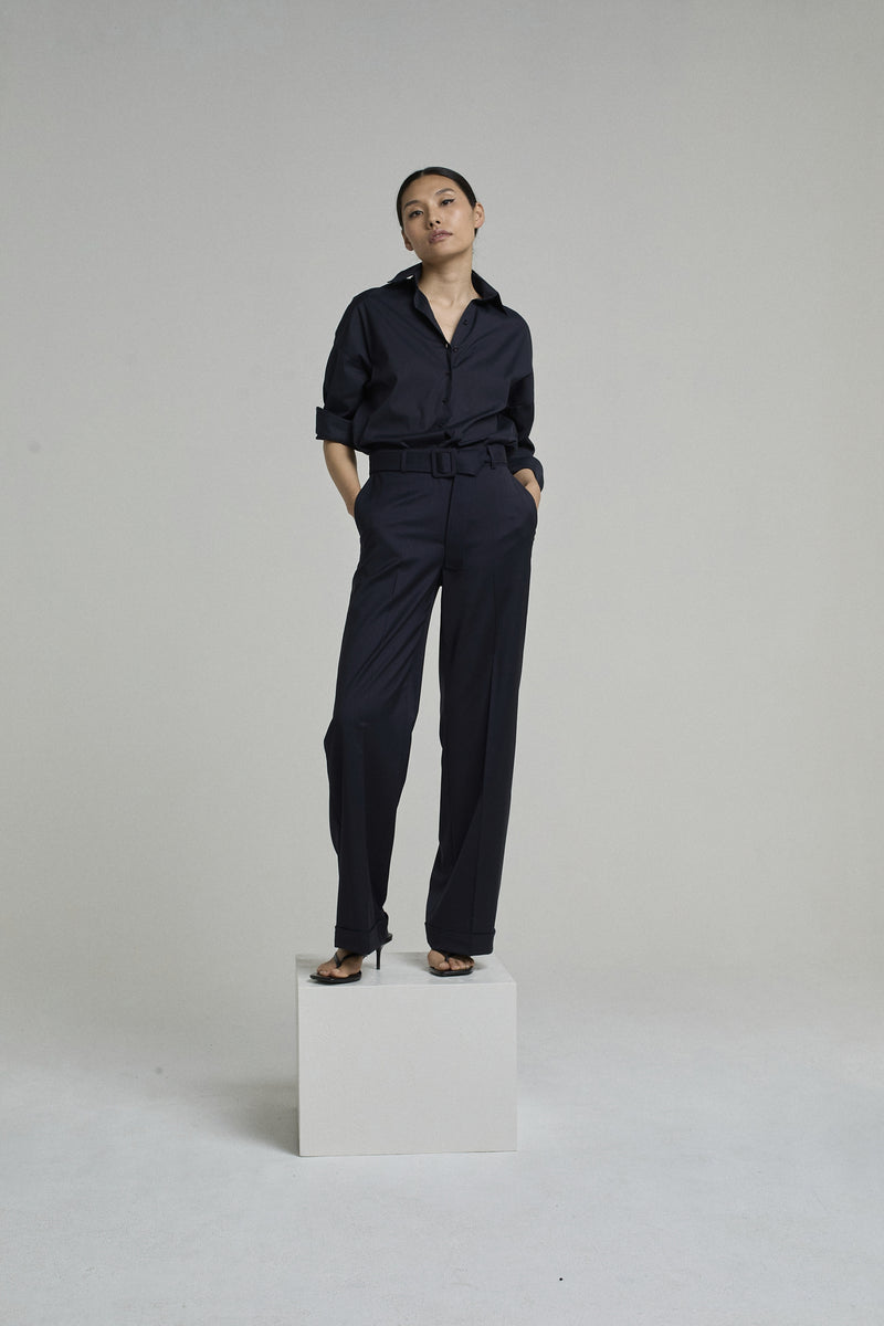 COOL WOOL COSTUME BELT | BLUE BLACK