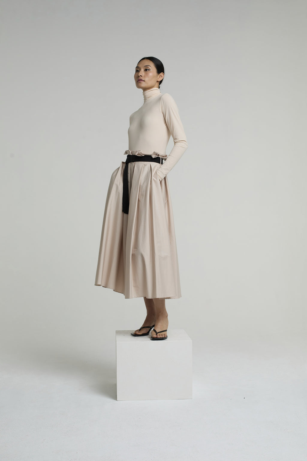 SOUL TURTLENECK MAT | CRÈME