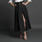 AUDREY SKIRT COTTON | BLACK