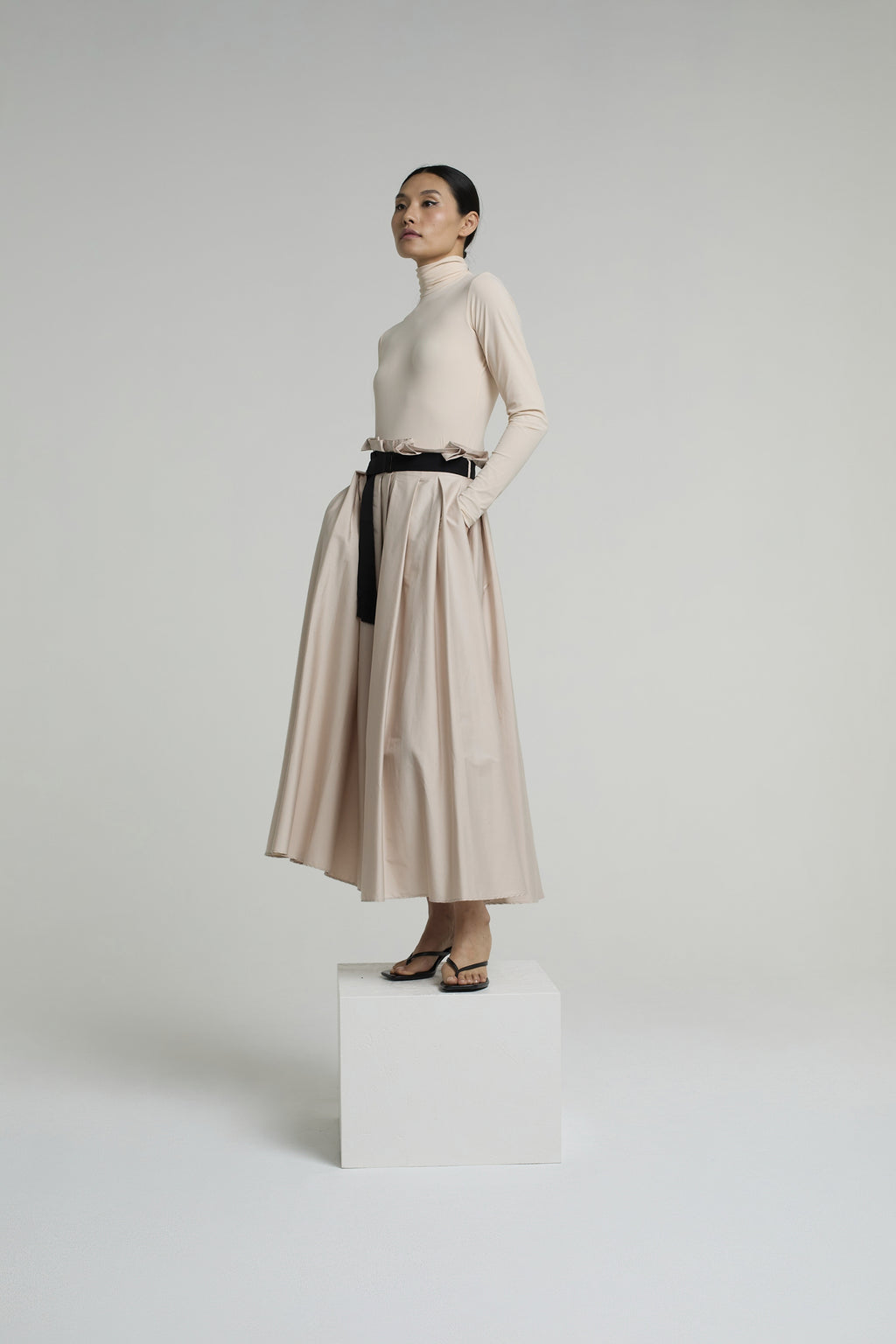 AUDREY SKIRT COTTON | VISON