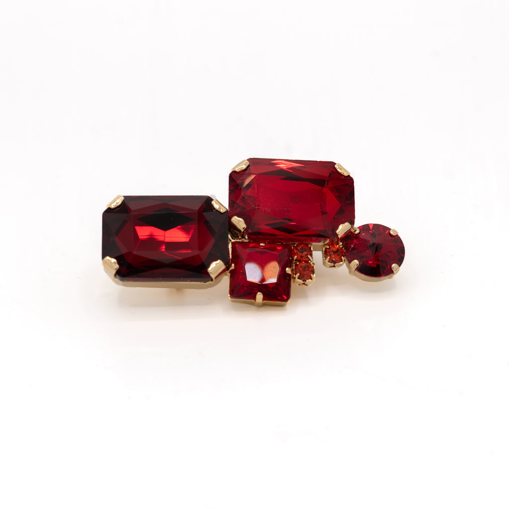 BROOCHE MIX BIG | BORDEAUX