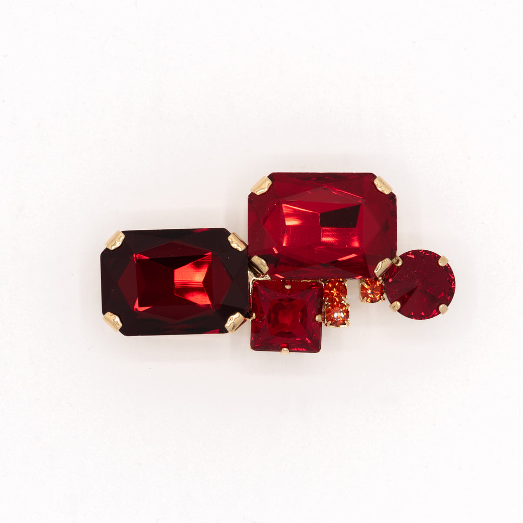 BROOCHE MIX BIG | BORDEAUX