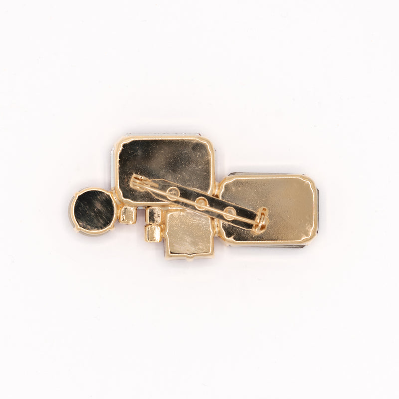 BROOCHE MIX BIG | BORDEAUX