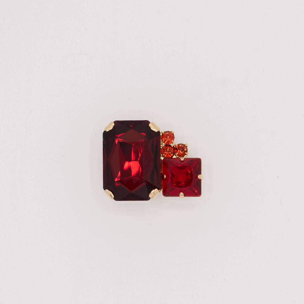 BROOCHE MIX SMALL | BORDEAUX