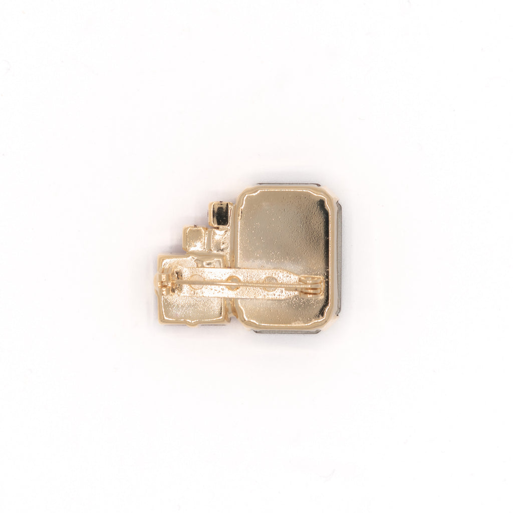 BROOCHE MIX SMALL | BORDEAUX