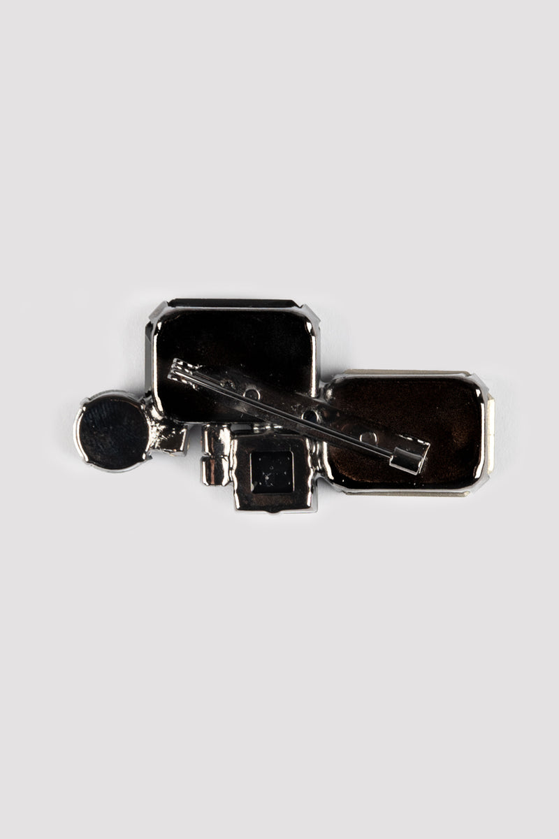 BROOCHE MIX BIG | DARK BLUE