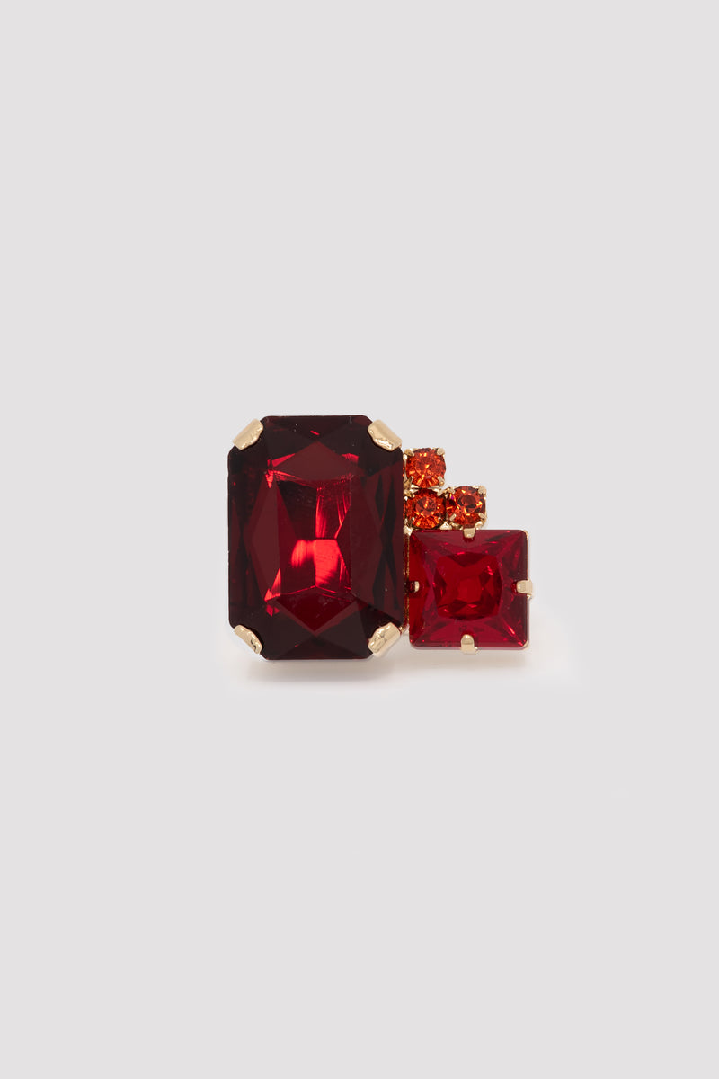 BROOCHE MIX SMALL | BORDEAUX