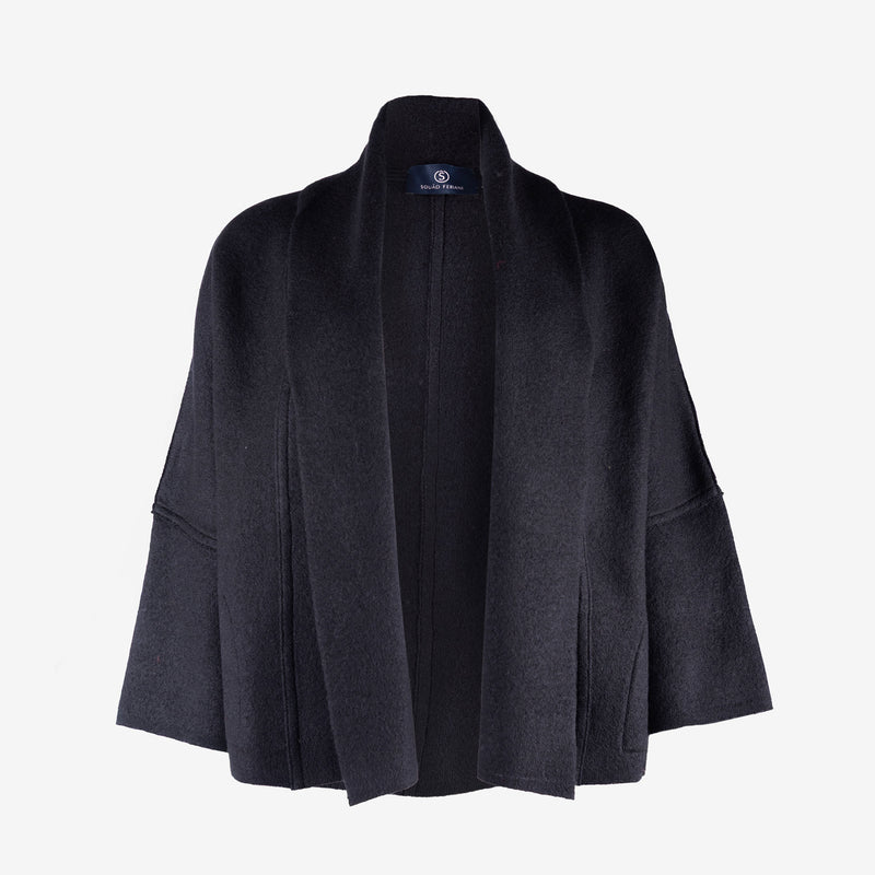 CARDIGAN EAGLE | BLACK