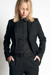 COSTES COOL WOOL BLAZER | BLACK