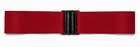 ELASTIC WAIST BELT | DARK RED