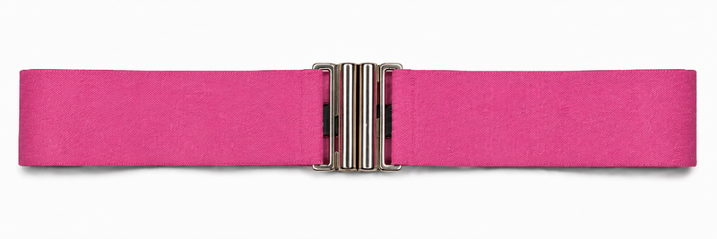 ELASTIC WAIST BELT | FUCHSIA