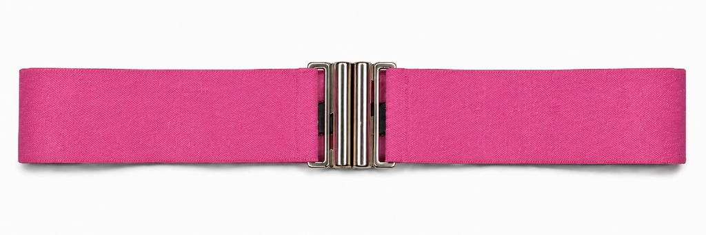 ELASTIC WAIST BELT | FUCHSIA