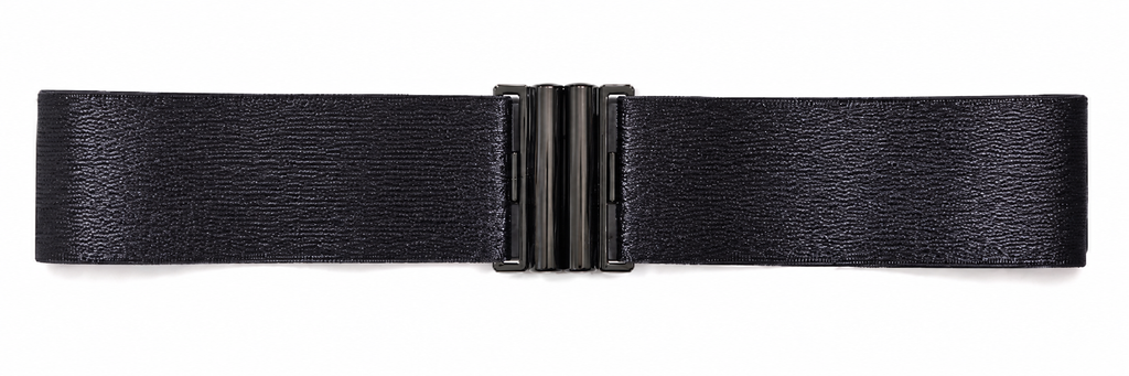 ELASTIC WAIST BELT | BLACK