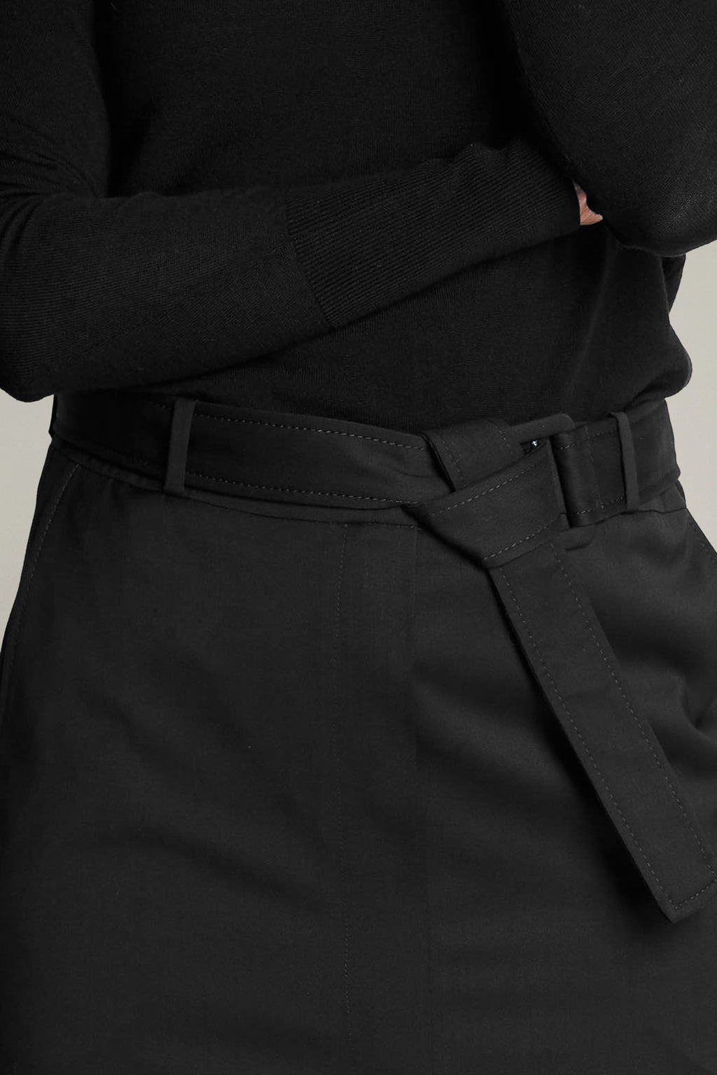 COOL WOOL COSTUME BELT | BLACK