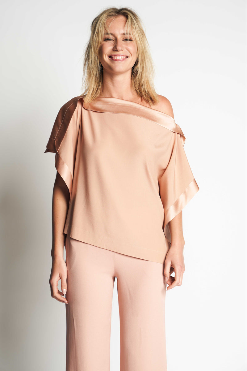 DAKOTA SILK TOP XO | SKIN