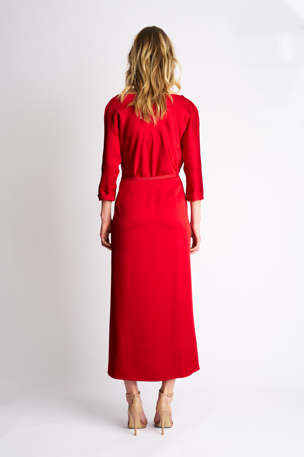 DRESS DELIA BORDEAUX | BORDEAUX