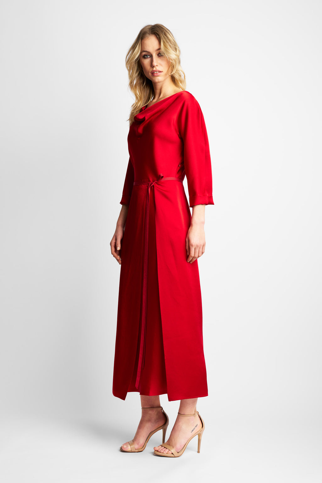 DRESS DELIA BORDEAUX | BORDEAUX