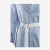 DRESS MARY LONG STRIPE | WHITE