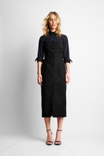 DRESS MEGHAN | BLUE BLACK
