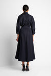 DRESS SCARLET | BLUE BLACK