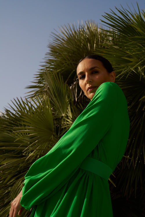 DRESS VICTORIA SHORT | GREEN