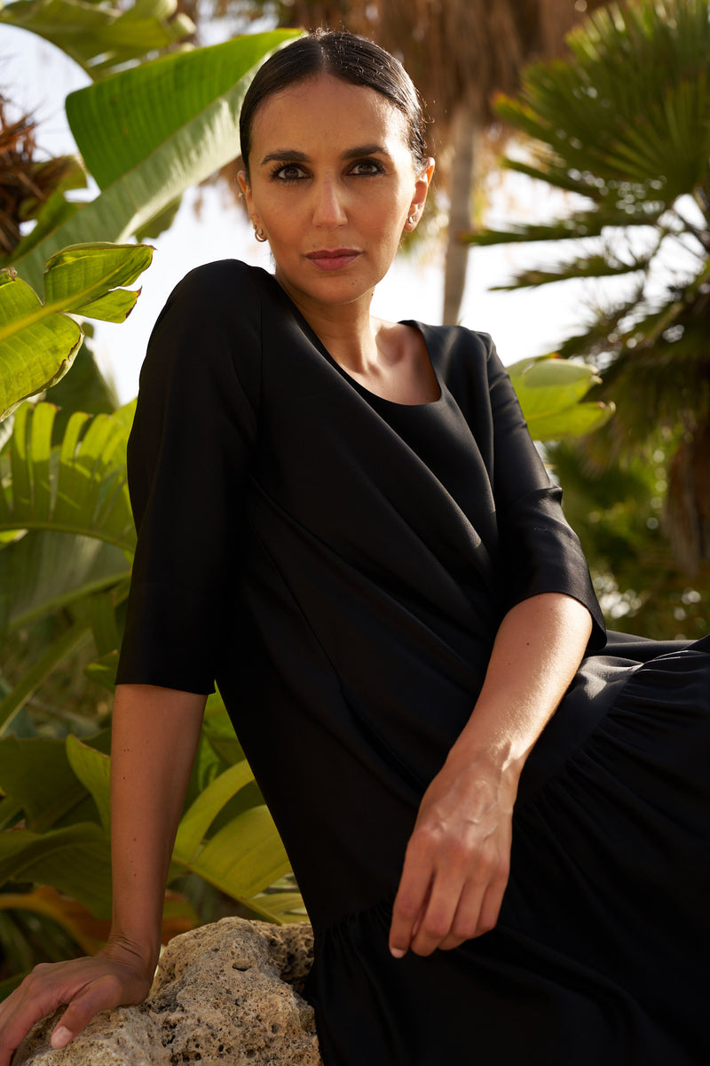 DRESS SVEA SUN | BLACK