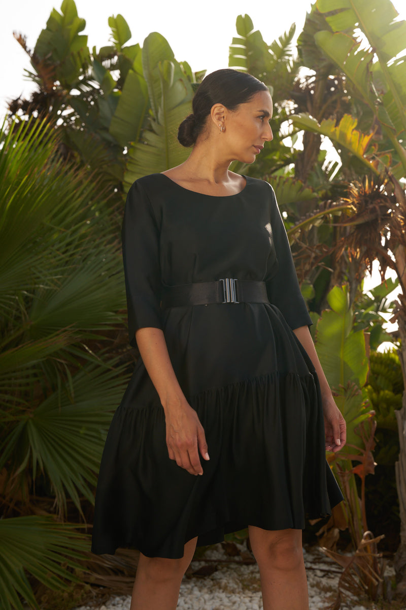 DRESS SVEA SUN | BLACK