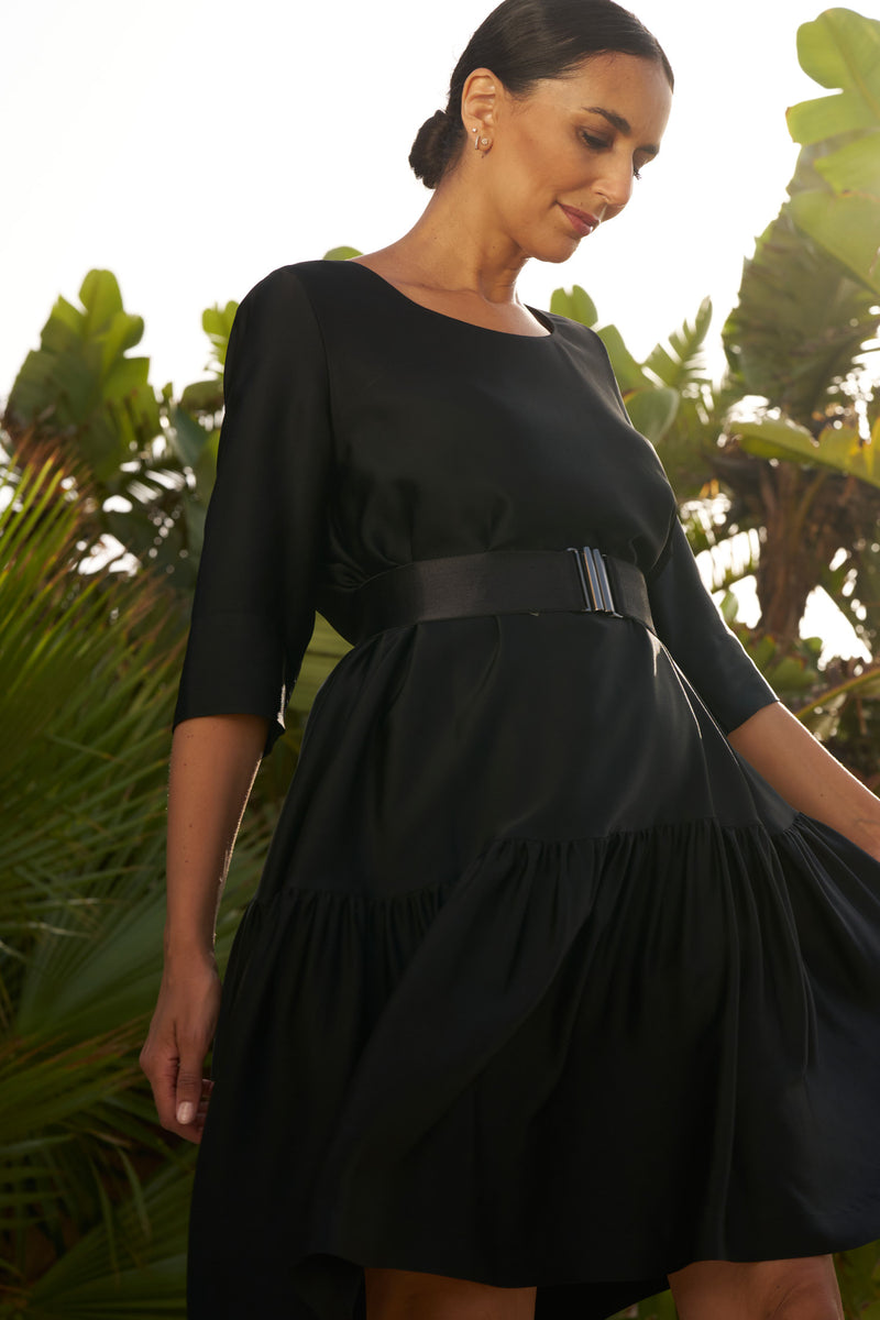 DRESS SVEA SUN | BLACK