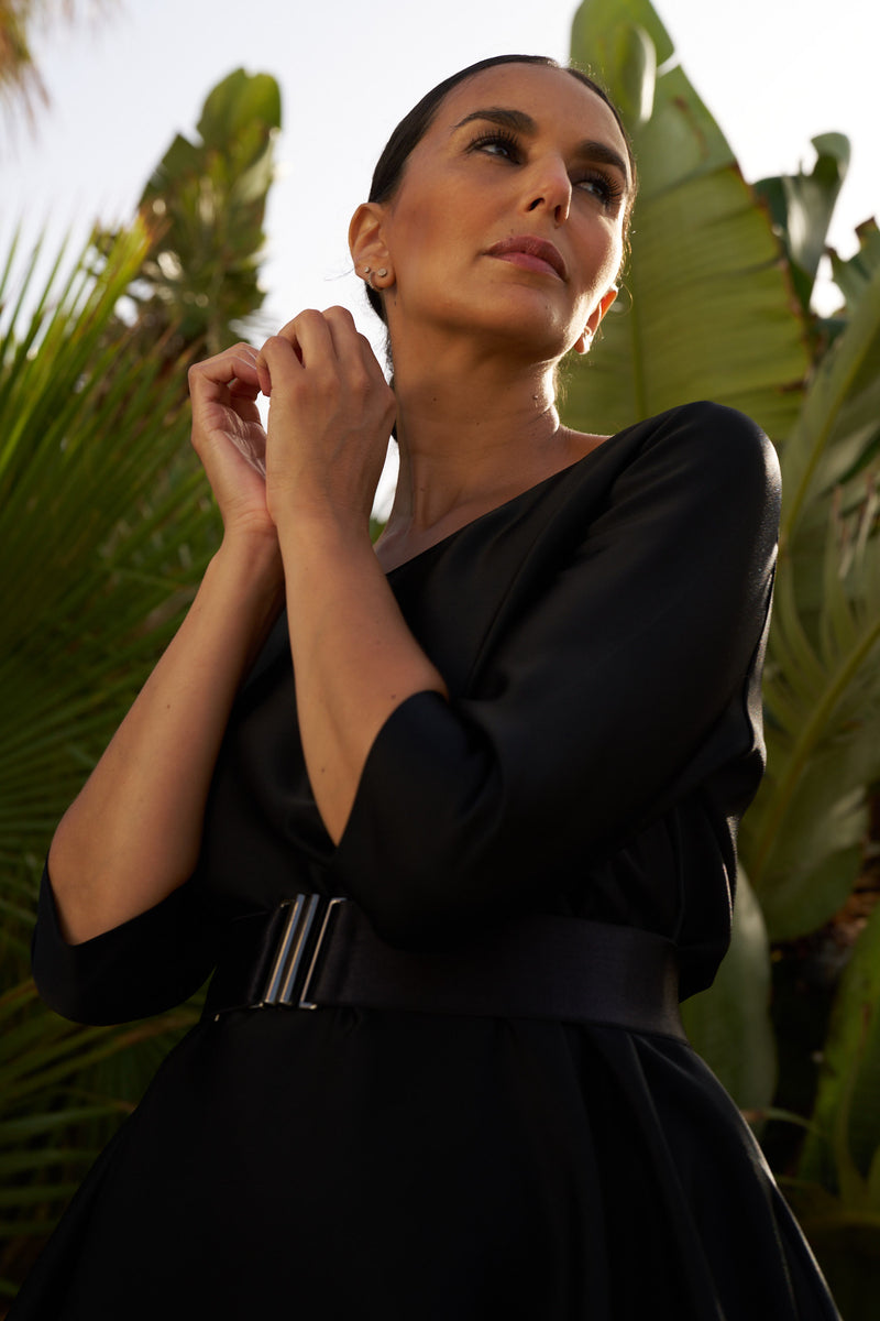 DRESS SVEA SUN | BLACK