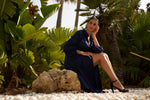 DRESS VICTORIA | BLUE BLACK