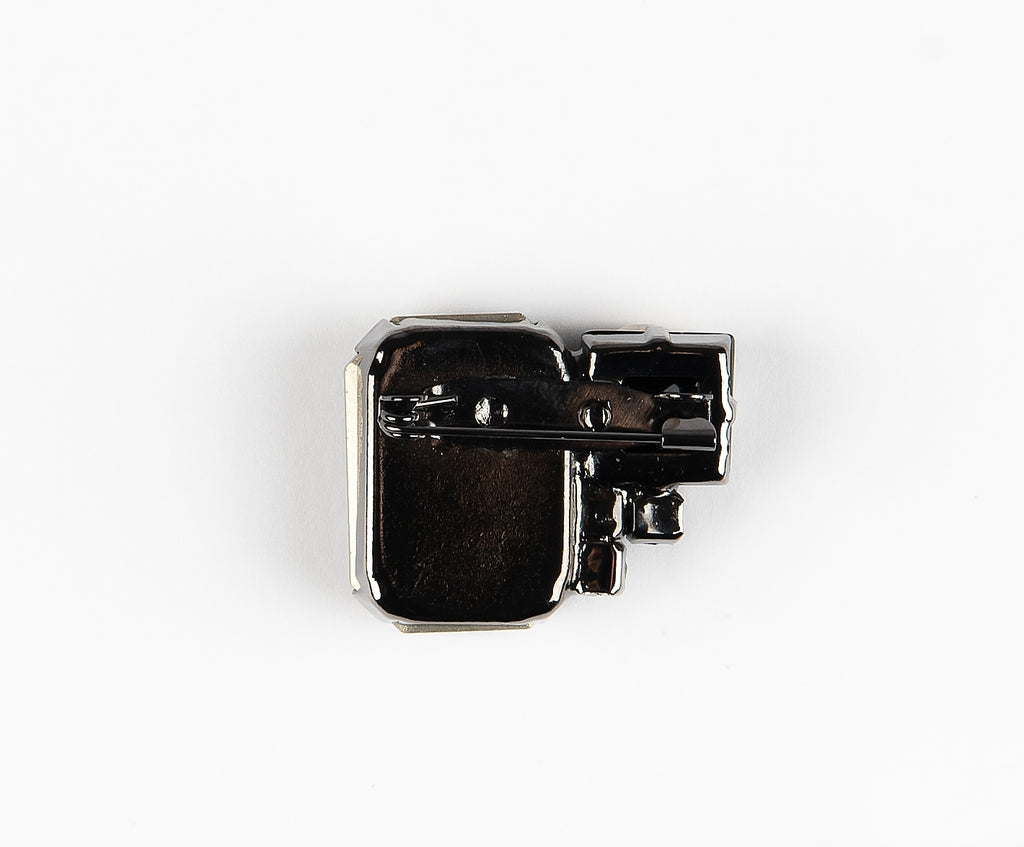 BROOCHE MIX SMALL | DARK BLUE