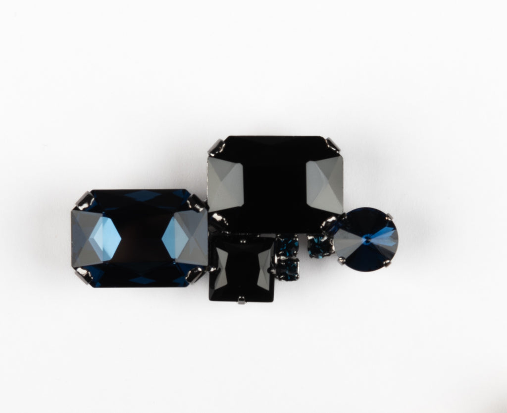 BROOCHE MIX BIG | DARK BLUE