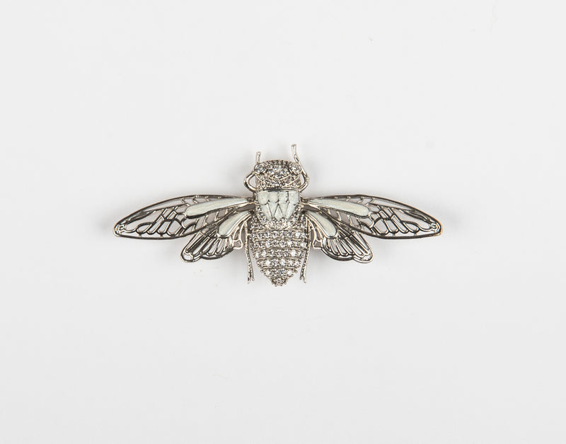 BROOCHE VINTAGE BEE | IVORY