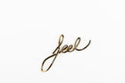 BROOCHE FEEL | BLACK