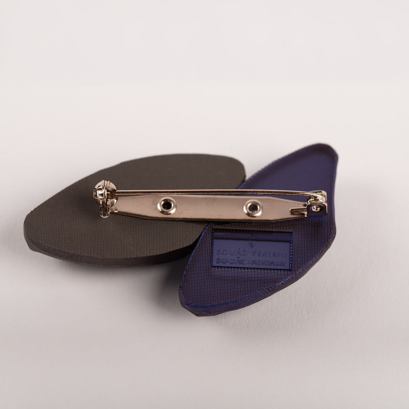 BROOCHE DOUBLE VENEZIA | DARK BLUE