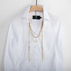 NECKLACE COMBI PEARL | LIGHT GOLD