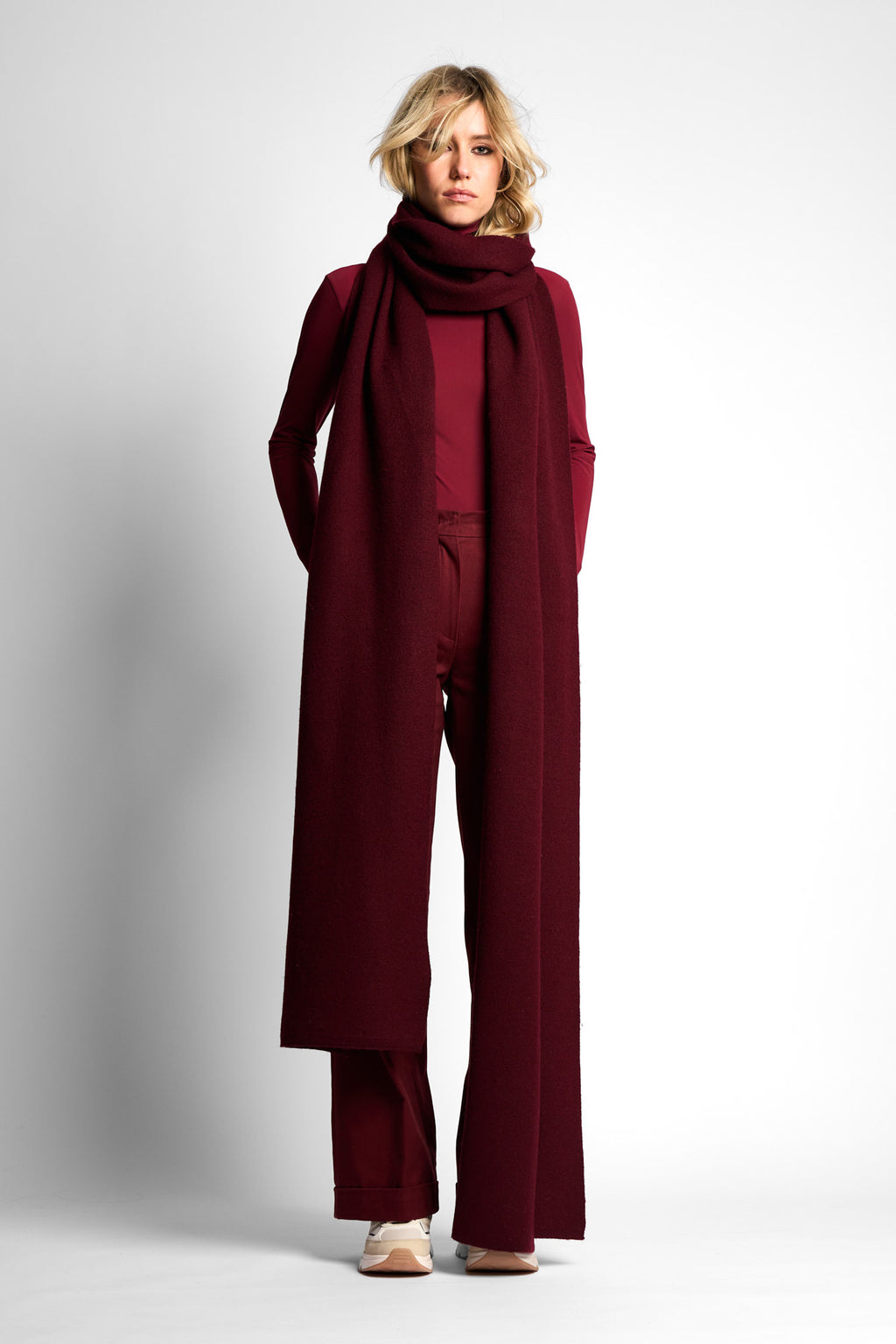 SOUL TURTLENECK MAT | BORDEAUX