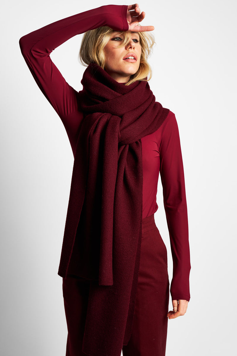 SOUL TURTLENECK MAT | BORDEAUX