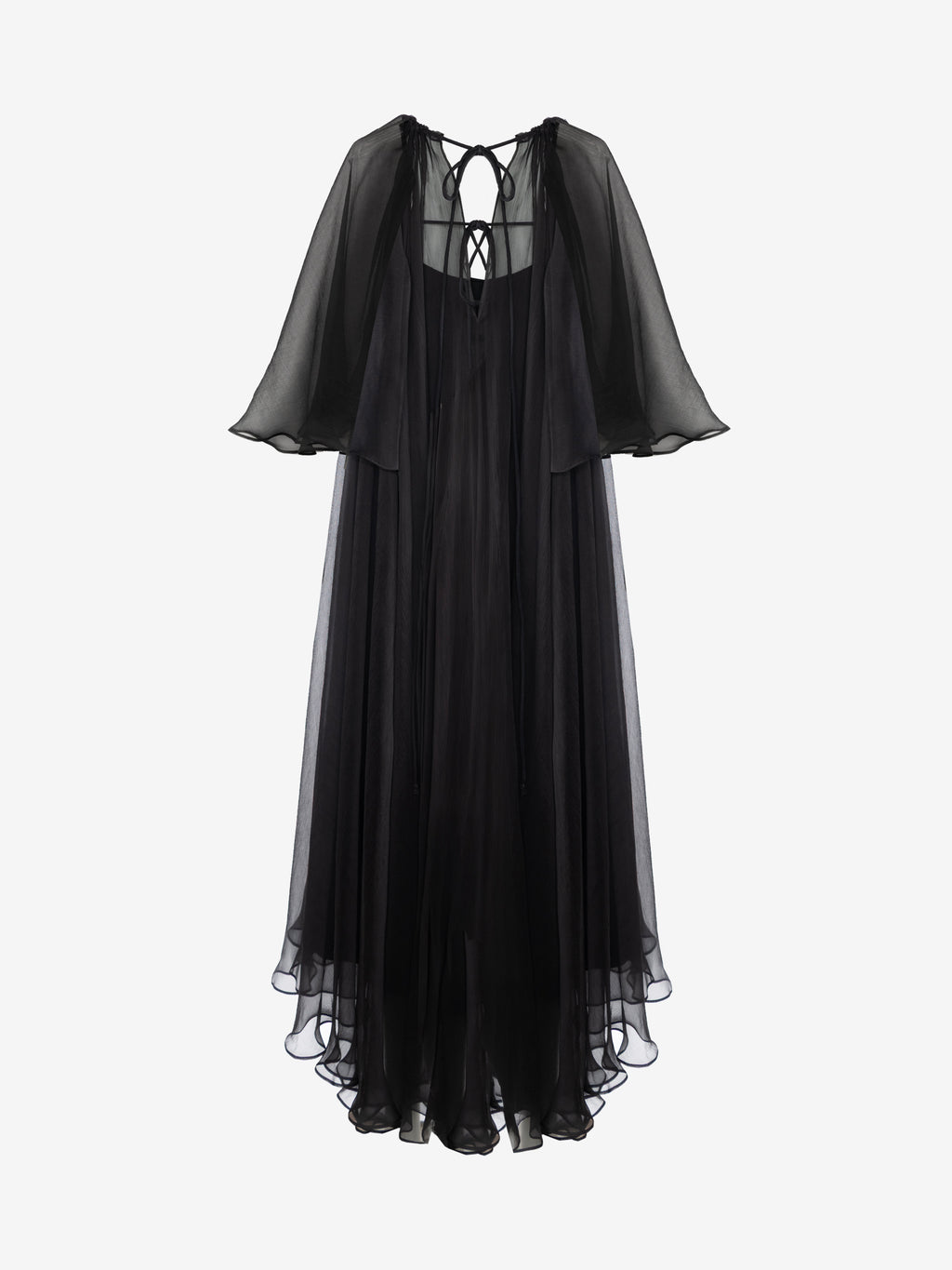 DRESS AMBER BLACK | BLACK