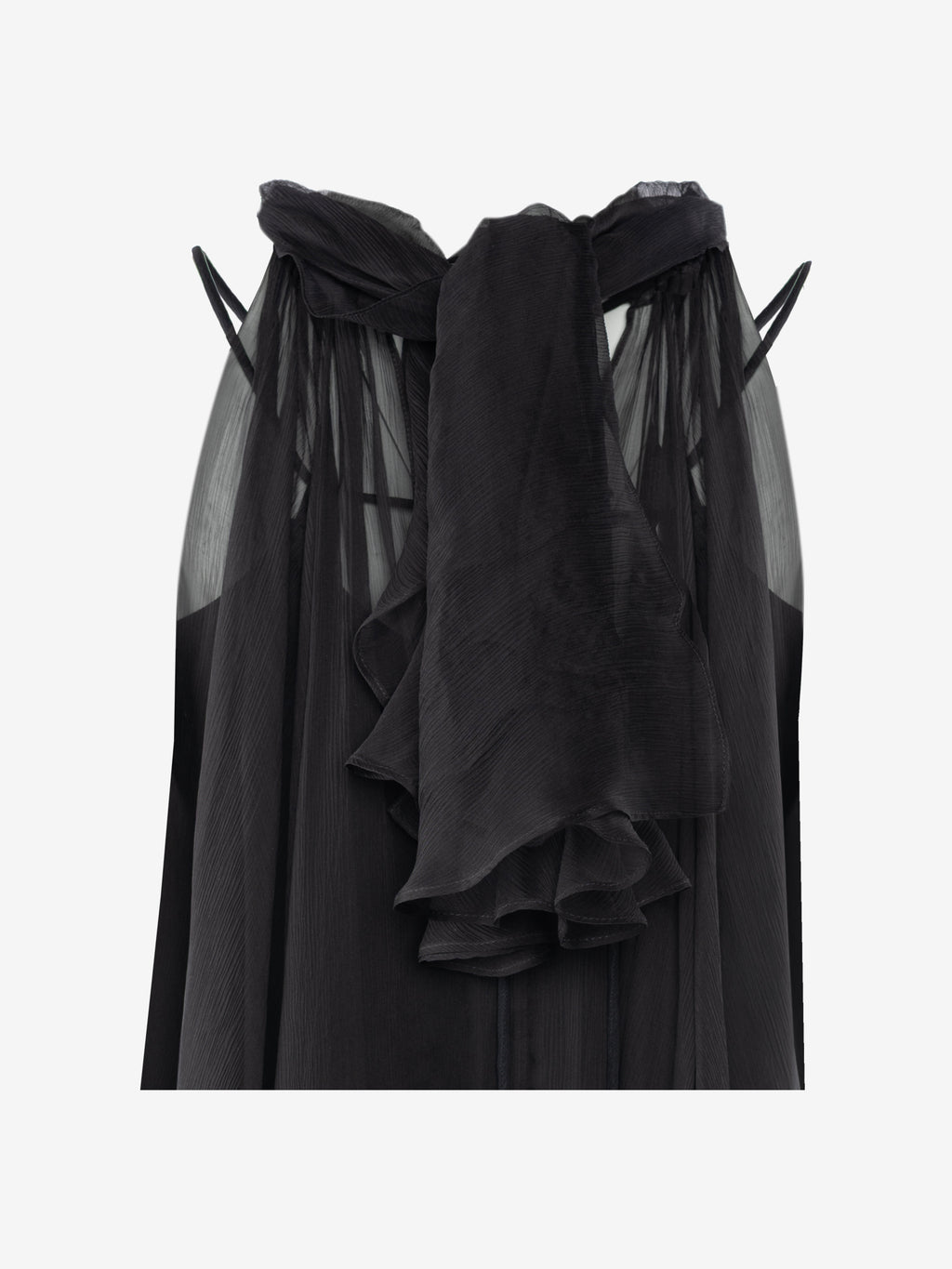 DRESS AMBER BLACK | BLACK