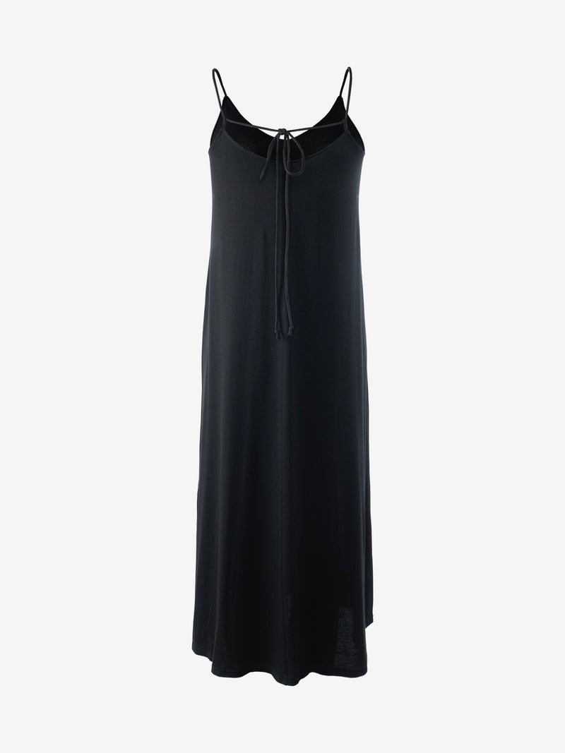 DRESS AMBER BLACK | BLACK