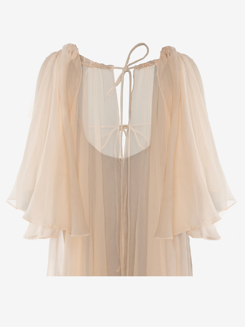 DRESS AMBER LIGHT SALMON | LIGHT SALMON