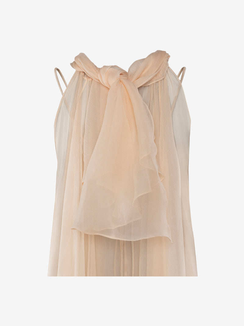 DRESS AMBER LIGHT SALMON | LIGHT SALMON