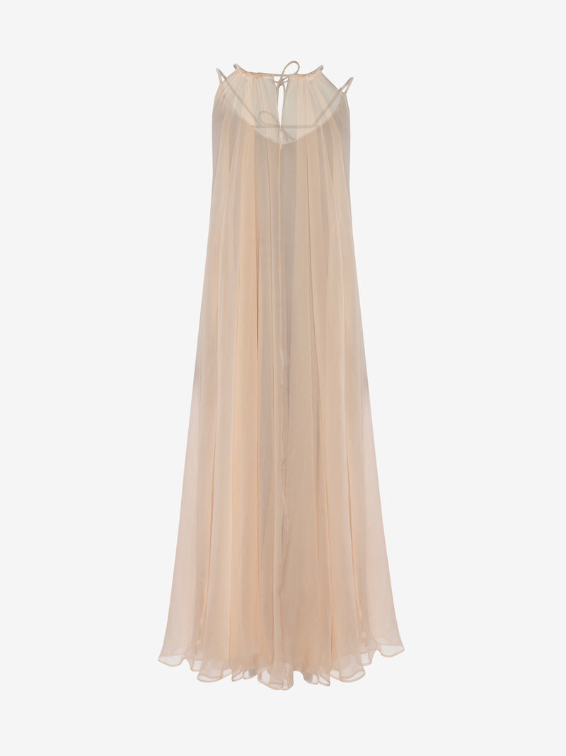 DRESS AMBER LIGHT SALMON | LIGHT SALMON