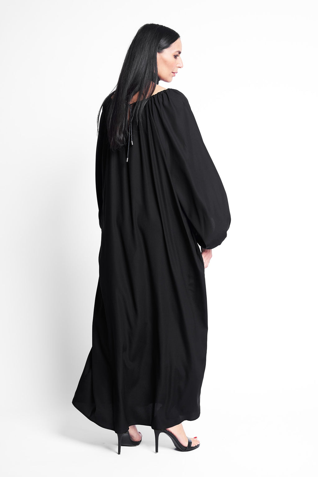 DRESS BONNY LONG BLACK | BLACK