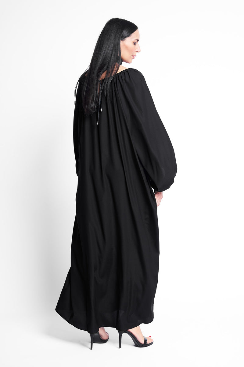 DRESS BONNY LONG BLACK | BLACK